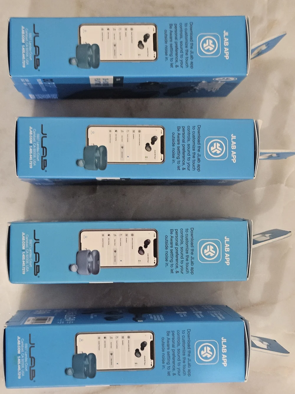 Go Pop+ True Wireless Earbuds in Teal Packaging (Set of 4)